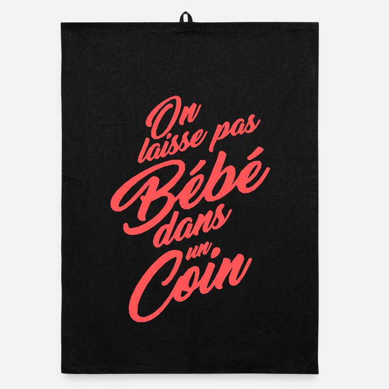 dirty dancing on laisse pas bébé dans un coin Torchon bio