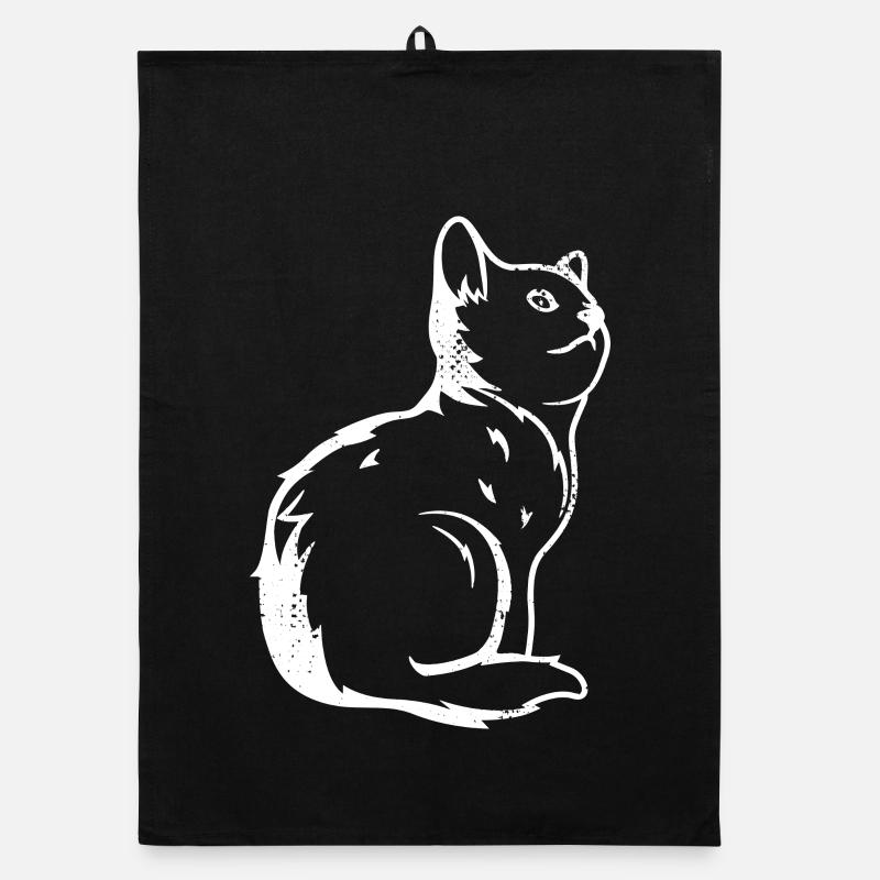 Croquis de chat Torchon bio
