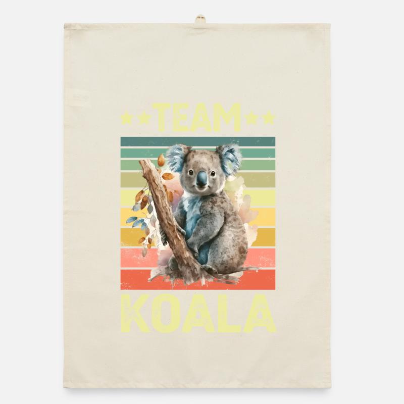 Koala Koala Ours Torchon bio