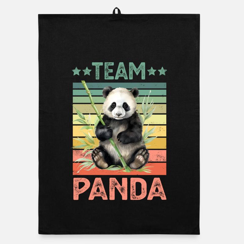 Panda Panda Ours Torchon bio