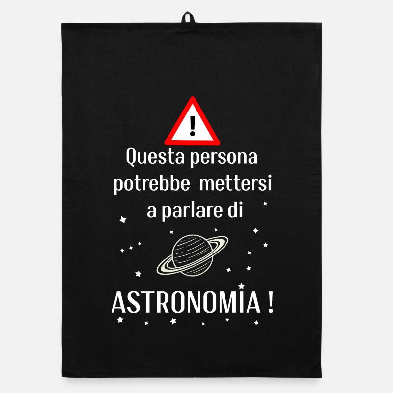 Passionné d’astronomie Torchon bio