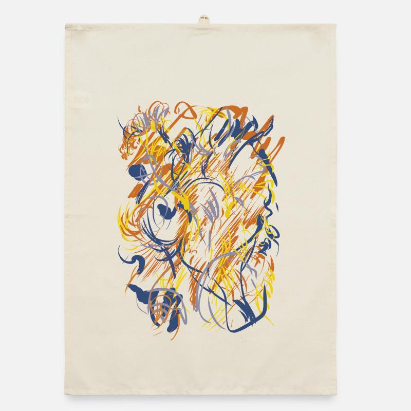 Abstrait Torchon bio