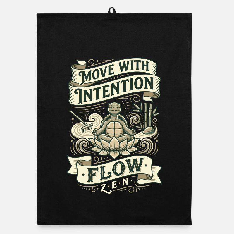 Movement with Intention: Zen Flow Organic dish towel