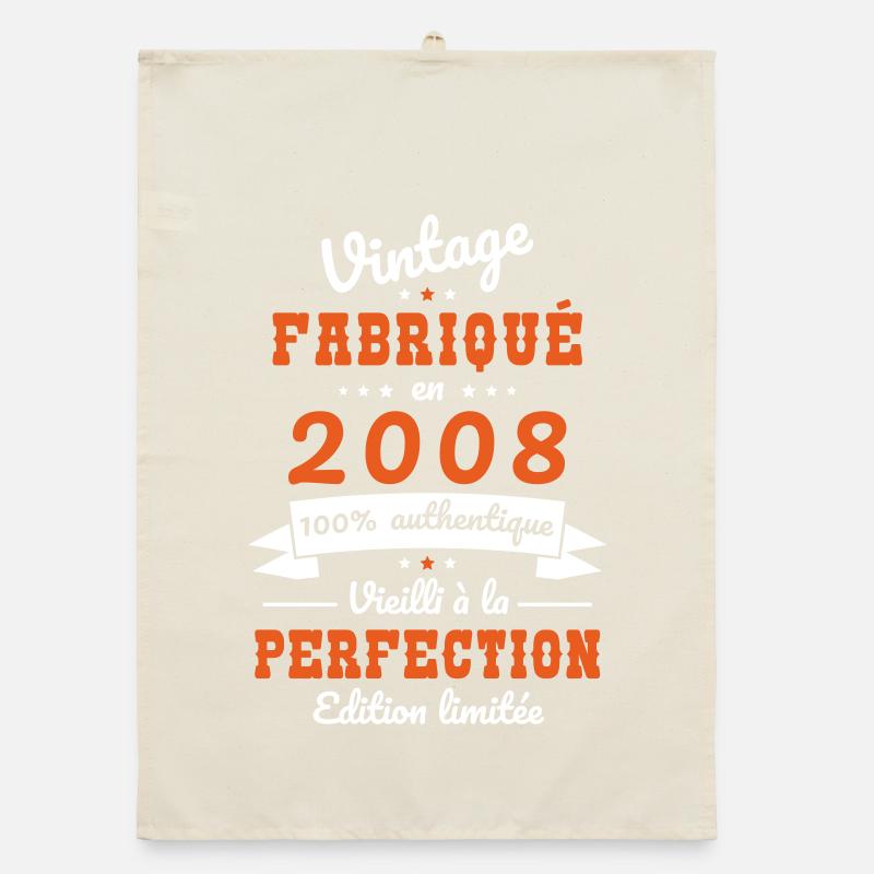 2008 – Vintage – Vieilli à la perfection Torchon bio