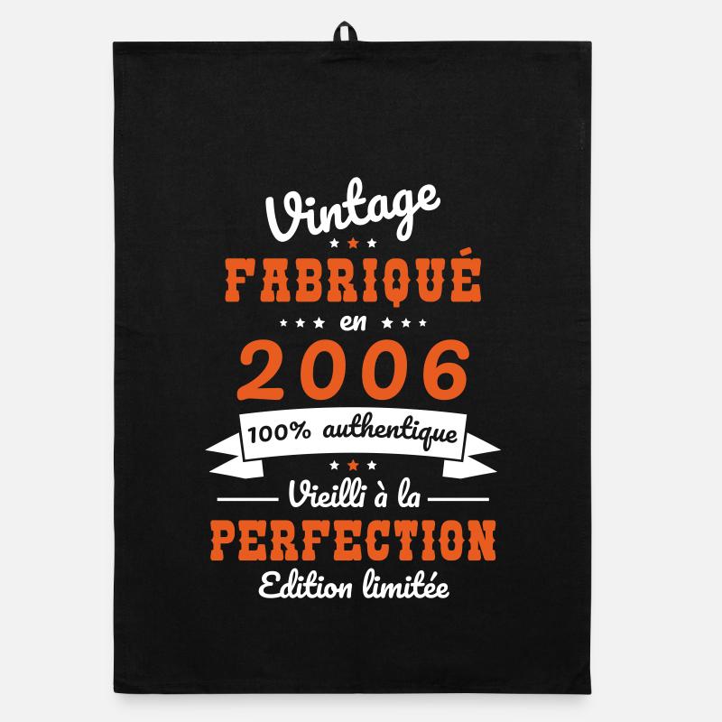 2006 – Vintage – Perfekt gereift Organic Geschirrtuch