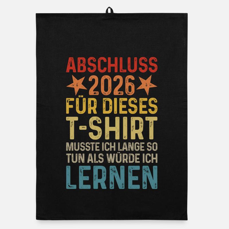 Graduation 2026 Organic dish towel