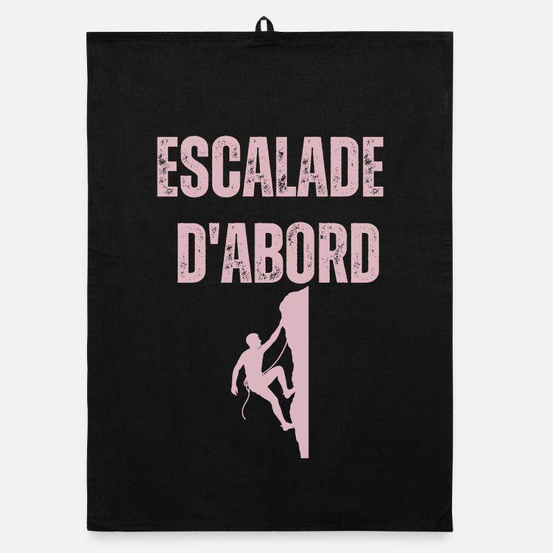 Escalade d'abord Torchon bio