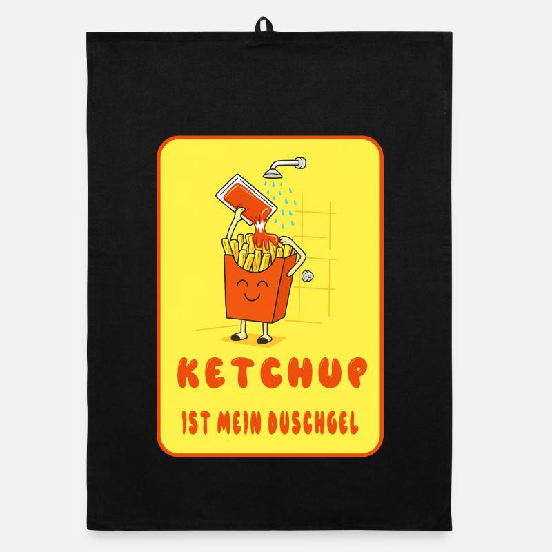 Le ketchup est mon gel douche Torchon bio