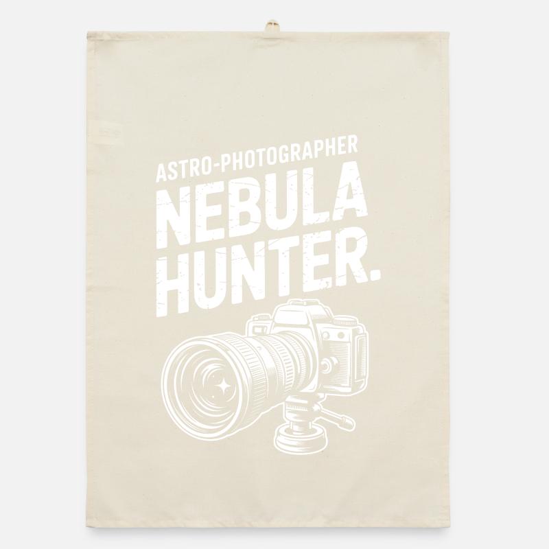Nebula Hunter Astro-Fotografen-Tee Organic Geschirrtuch