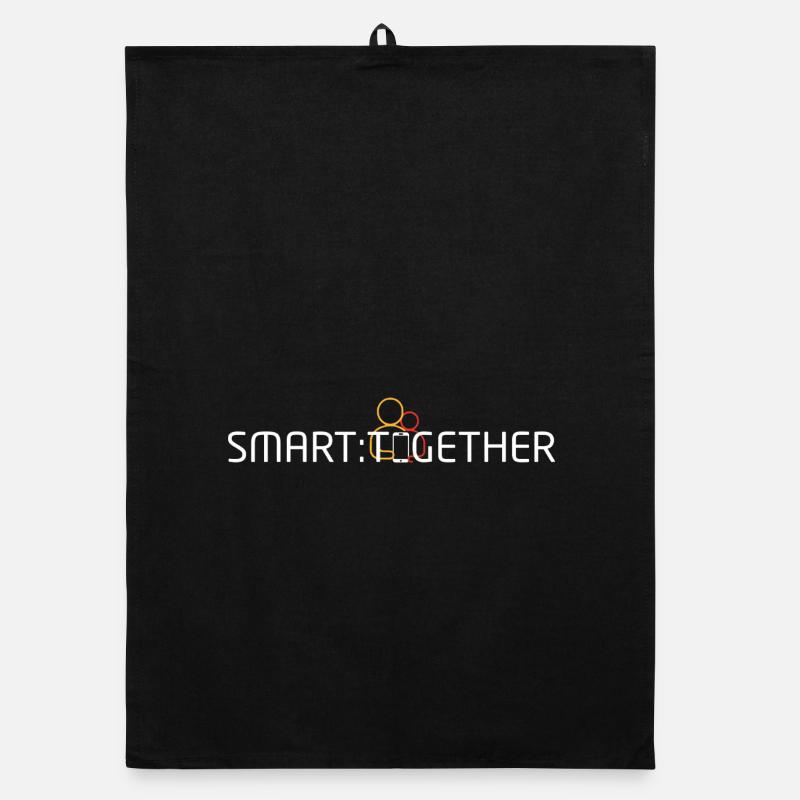 Smart Together white Organic dish towel