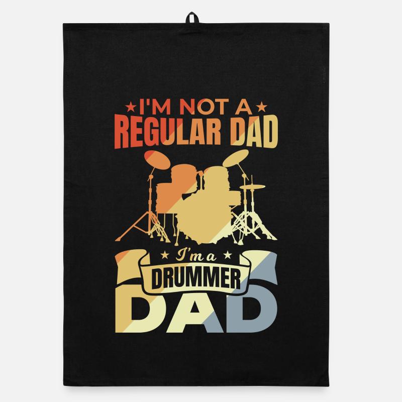 Drummer Papa Organic dish towel