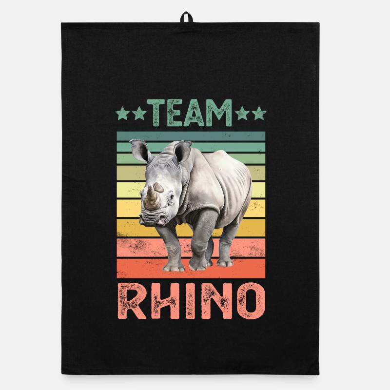 Rhinocéros Torchon bio