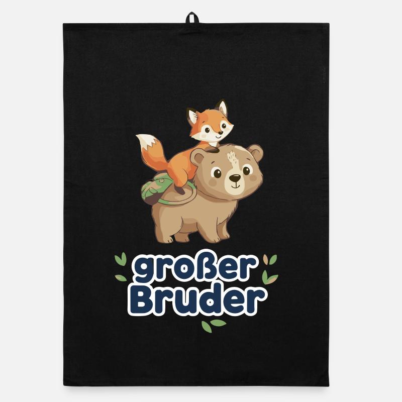 Big Brother Ours & Fox Frère Chemise Torchon bio