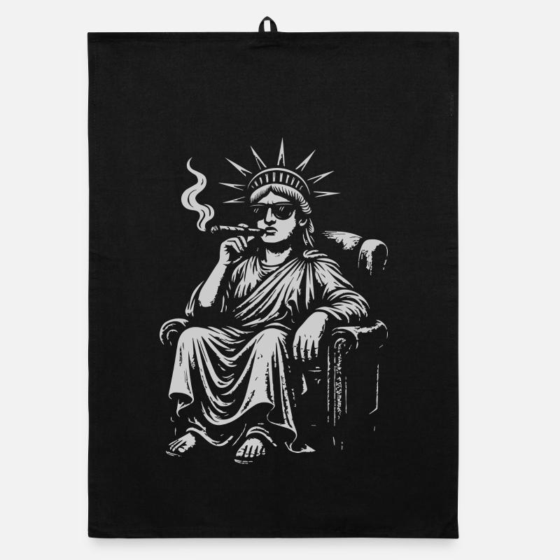 Liberty Smoke Icon - Parodie rebelle Torchon bio