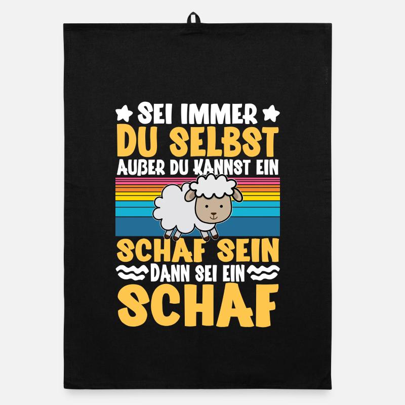Schaf Organic Geschirrtuch