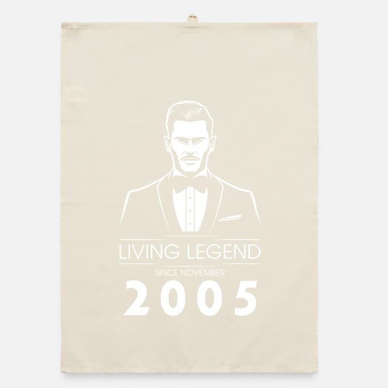 20. Geburtstag Living Legend (GENT) since 11/2005 Organic Geschirrtuch