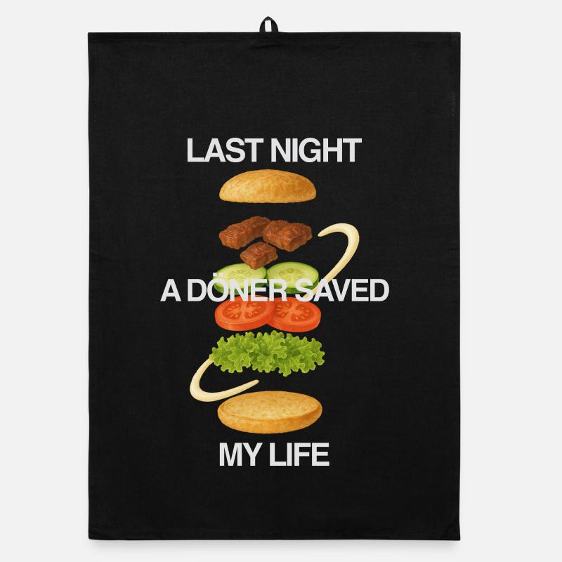 Hier soir, Döner m’a sauvé la vie Torchon bio