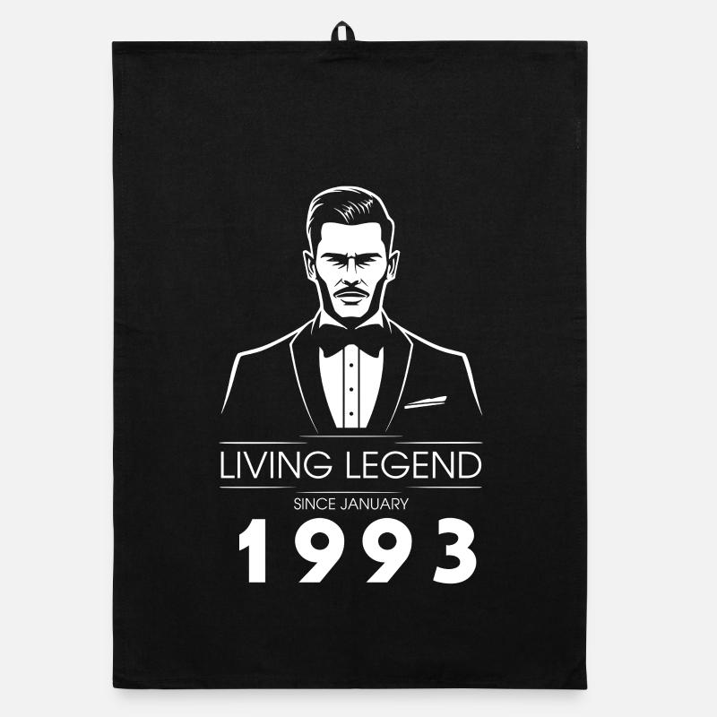33. Geburtstag Living Legend (GENT) since 01/1993 Organic dish towel
