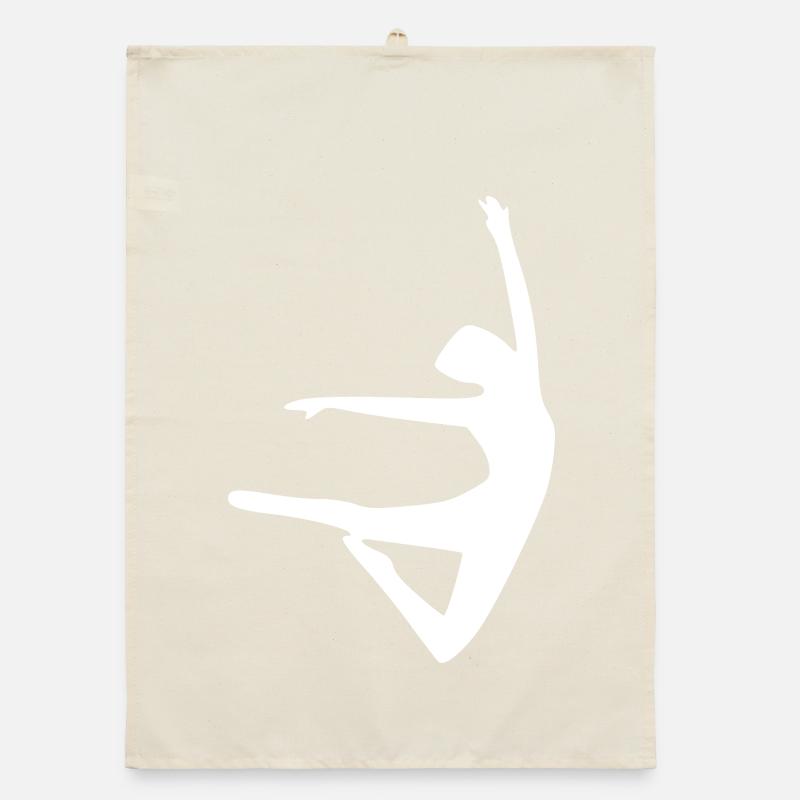 Dancing Dance Organic dish towel