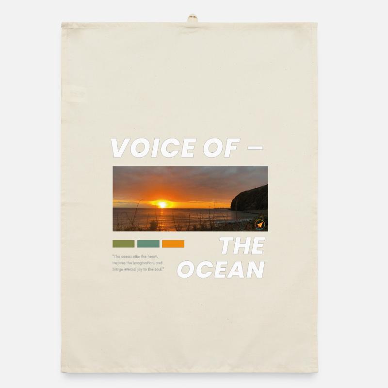 Coucher de soleil sur l’océan Torchon bio