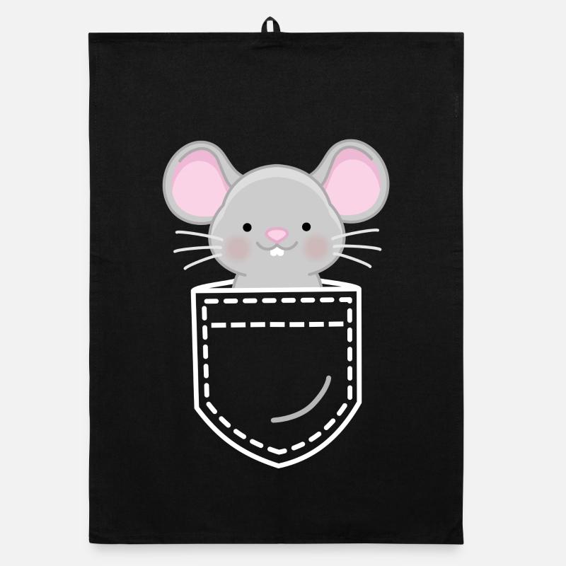 Mouse Mice Organic dish towel