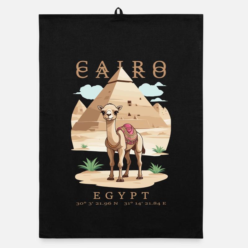 Cairo Egypt Organic dish towel