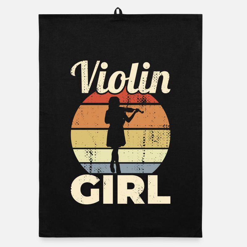 Violoniste Fille Torchon bio