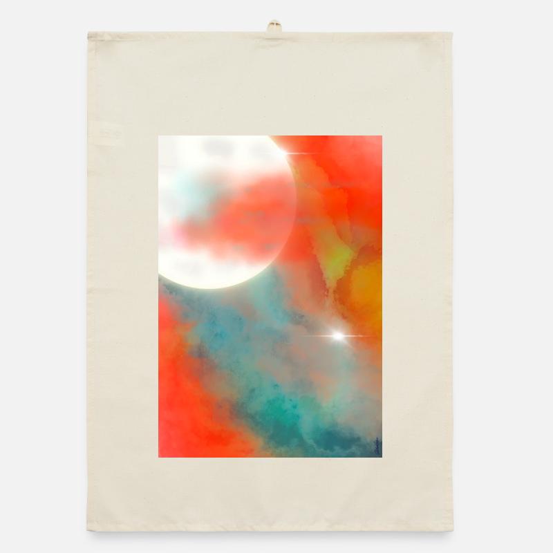 Lunar Veil Organic dish towel