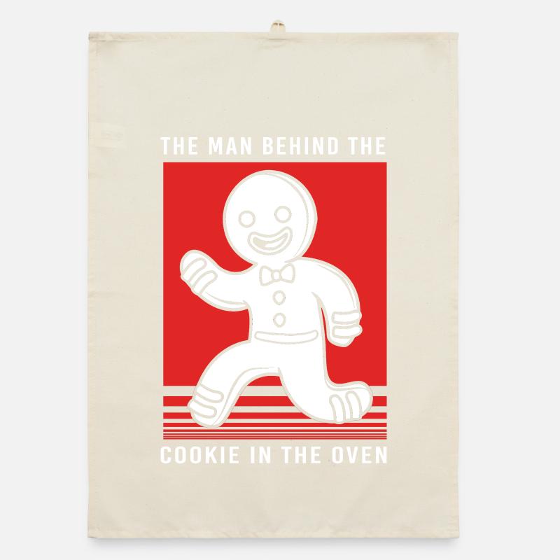 Werdender Papa werdende Väter Organic Geschirrtuch