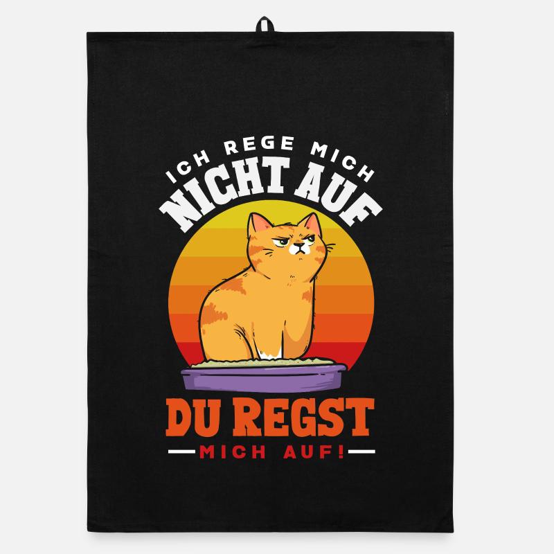 I'm not upset – you're upsetting me Organic dish towel