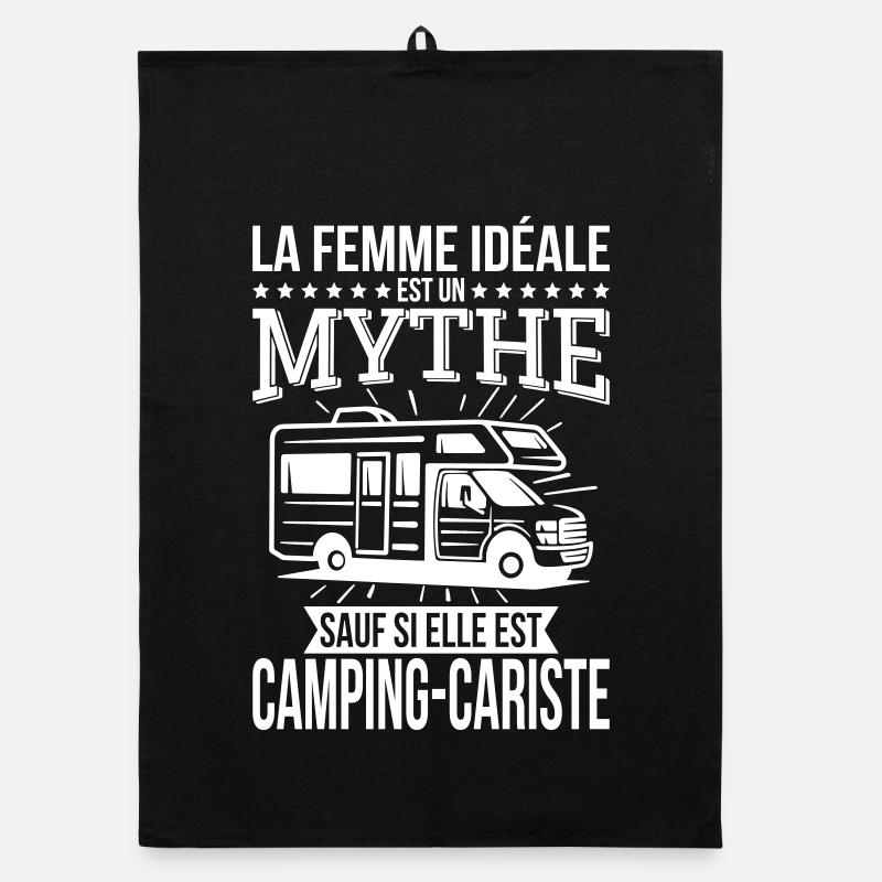Ideal woman myth unless camper van owner Organic dish towel