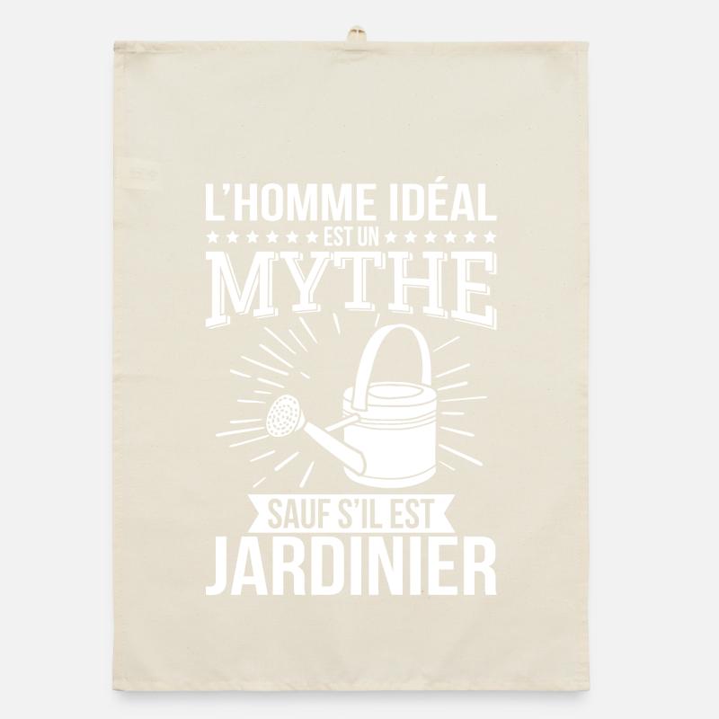 Der ideale Mensch, ein Mythos, es sei denn, er ist Gärtner Organic Geschirrtuch