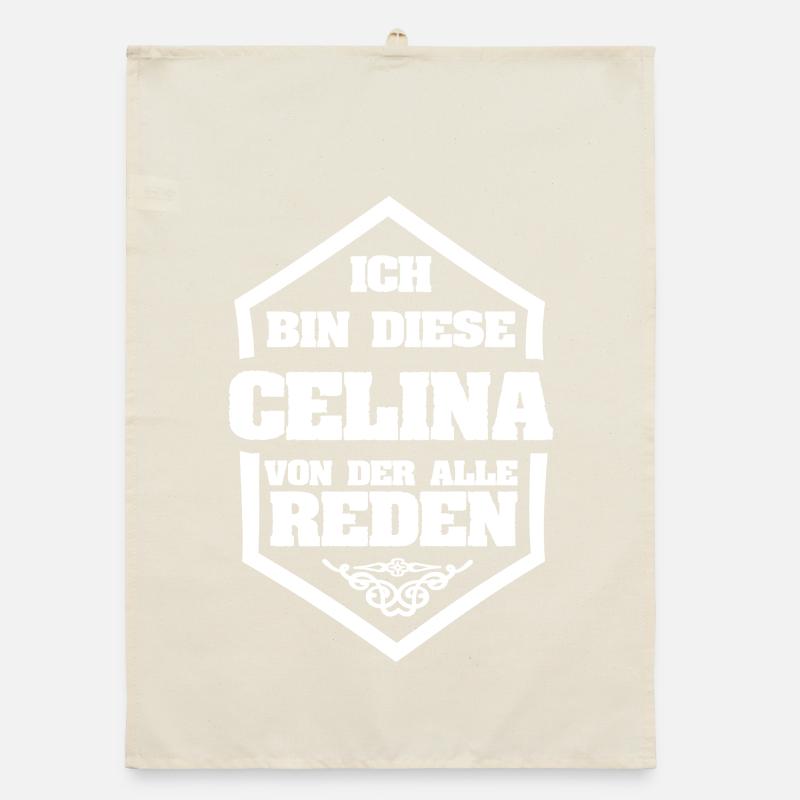 Celina als Rufname Organic Geschirrtuch