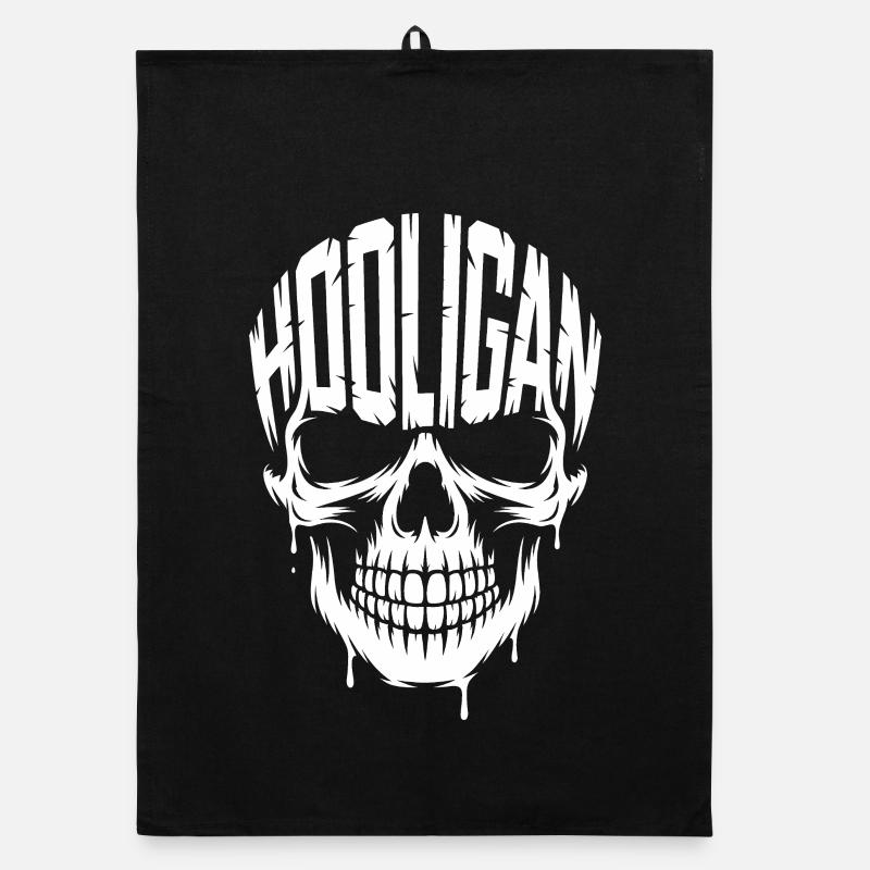 Hooligan - Sport Ultra Tee - Torchon bio - noir
