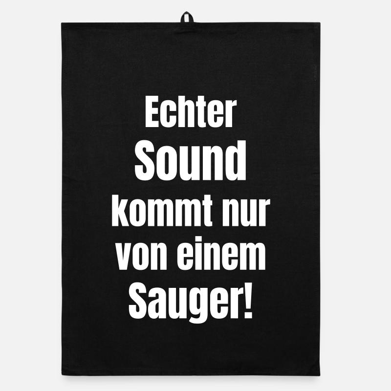 Echter Sound Sauger Organic Geschirrtuch