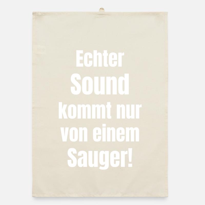 Echter Sound Sauger Organic Geschirrtuch