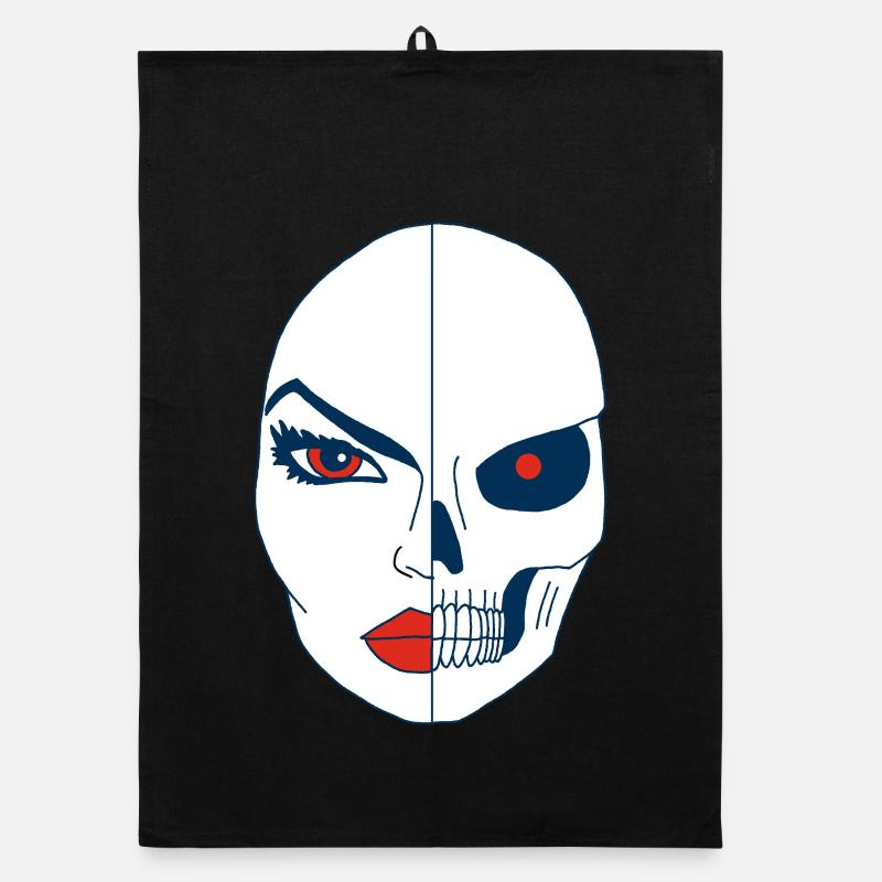 La mort et son visage Torchon bio