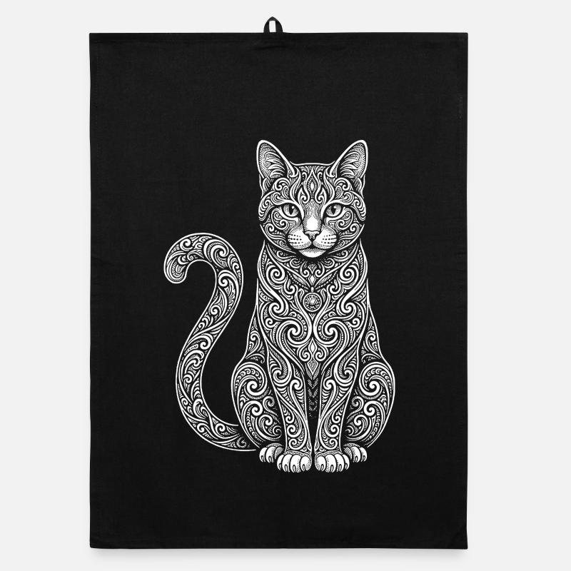 Hauskatze Organic Geschirrtuch