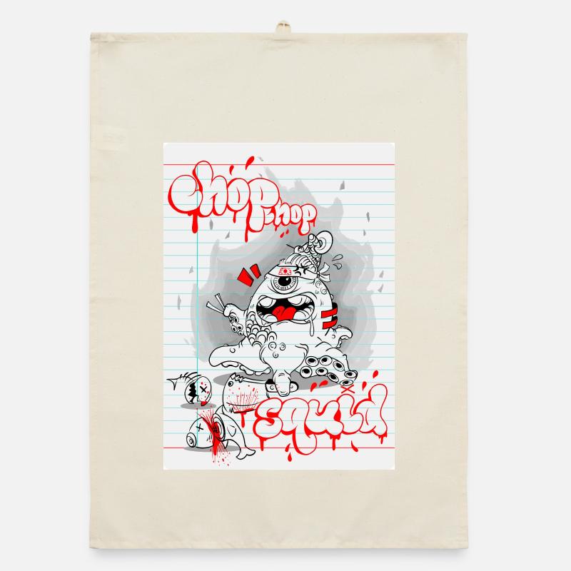 Cassette musicale Graffiti Monster Torchon bio