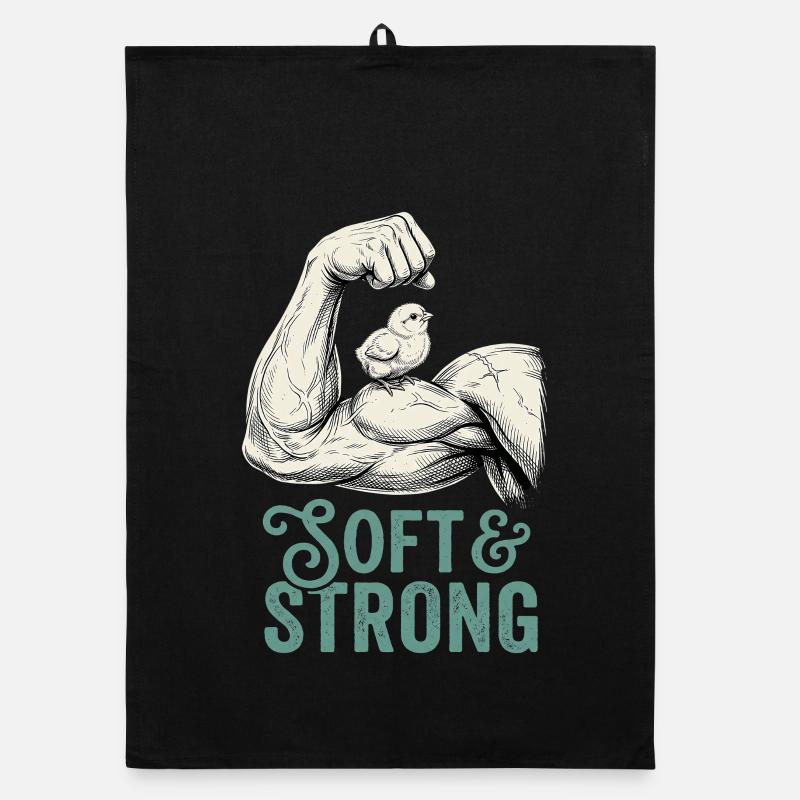 Strong and Soft Organic Geschirrtuch