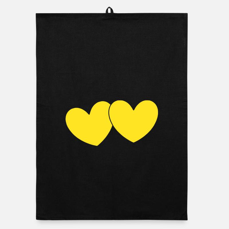 Cadeau de la Saint-Valentin La Saint-Valentin Torchon bio