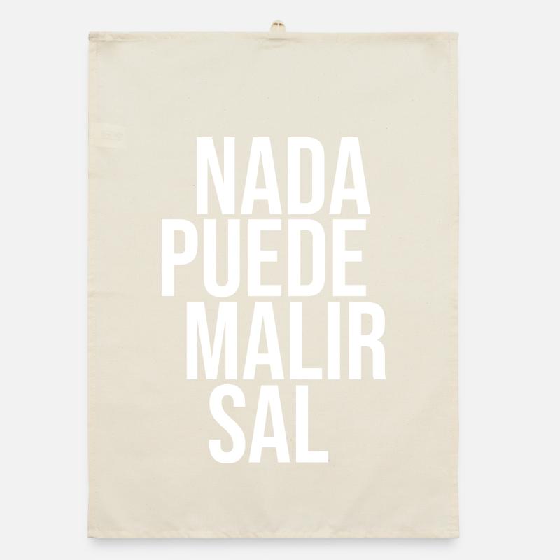 Nothing can harm salt Organic dish towel
