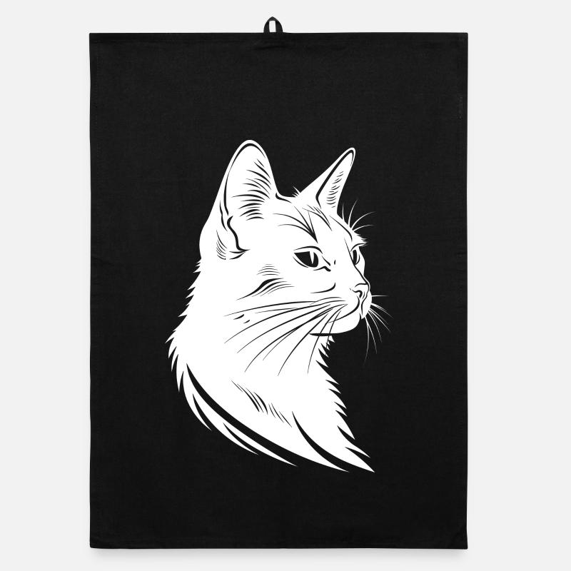 Croquis de chat Torchon bio
