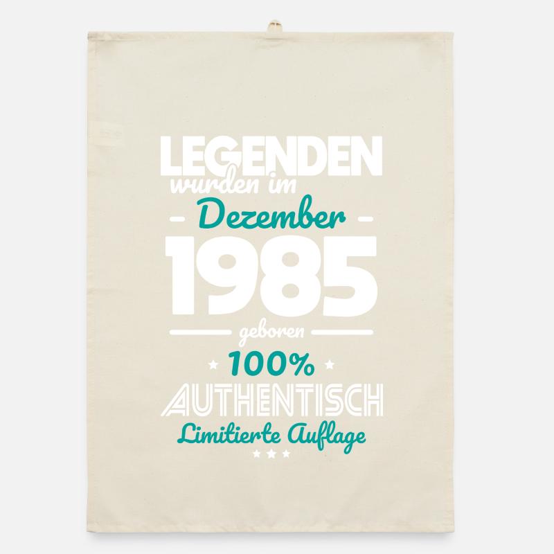 40e anniversaire - Les légendes ont été faites en décembre 1985 Torchon bio