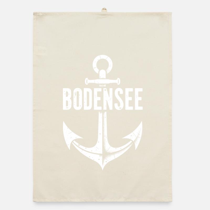 Bateau de vacances au lac de Constance Torchon bio