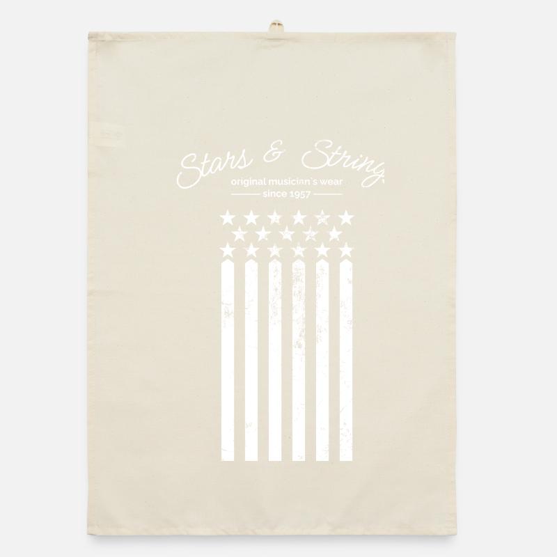 Stars and Strings Organic dish towel