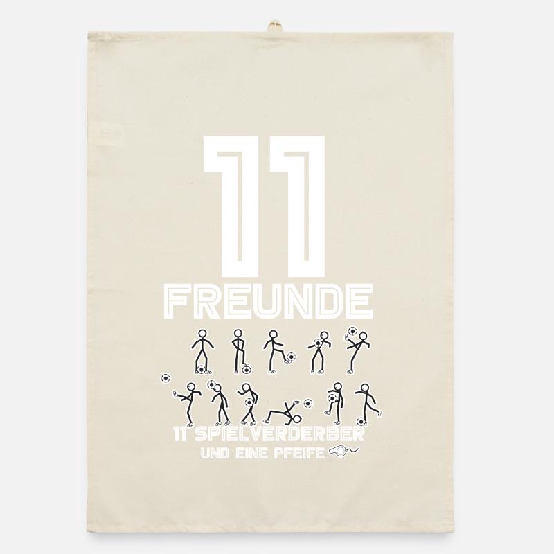 Fußball Organic Geschirrtuch