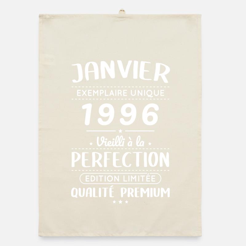 Anniversaire 30 ans - Janvier 1996 Perfection Torchon bio