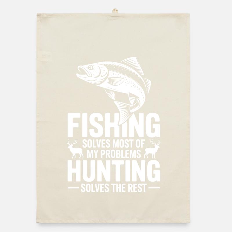 Citation de pêche et chasse Tee Torchon bio