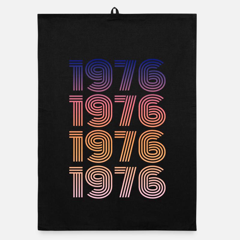 Vintage 1976 Organic Geschirrtuch